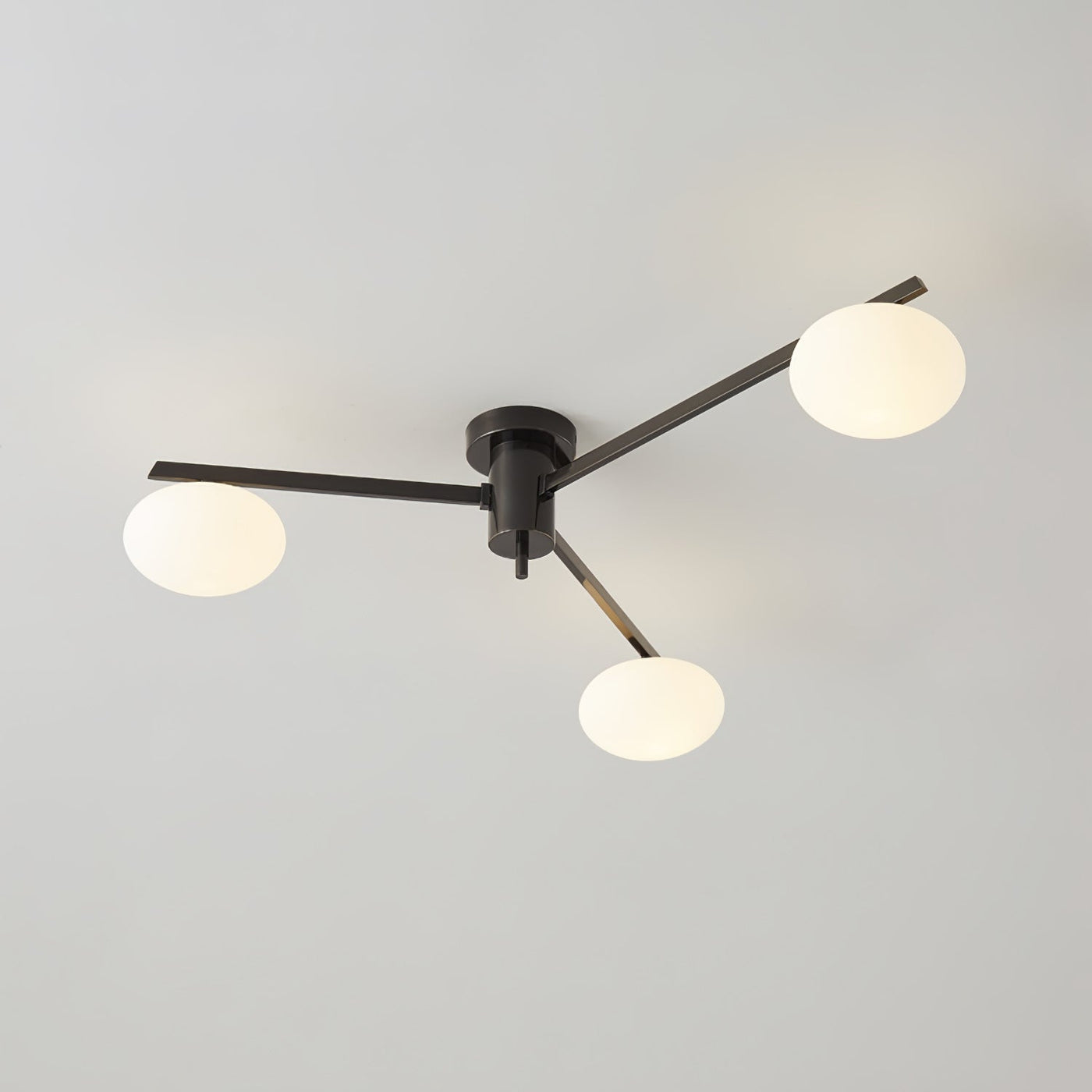Modern Jasper Ceiling Lamp with Glass Shades
