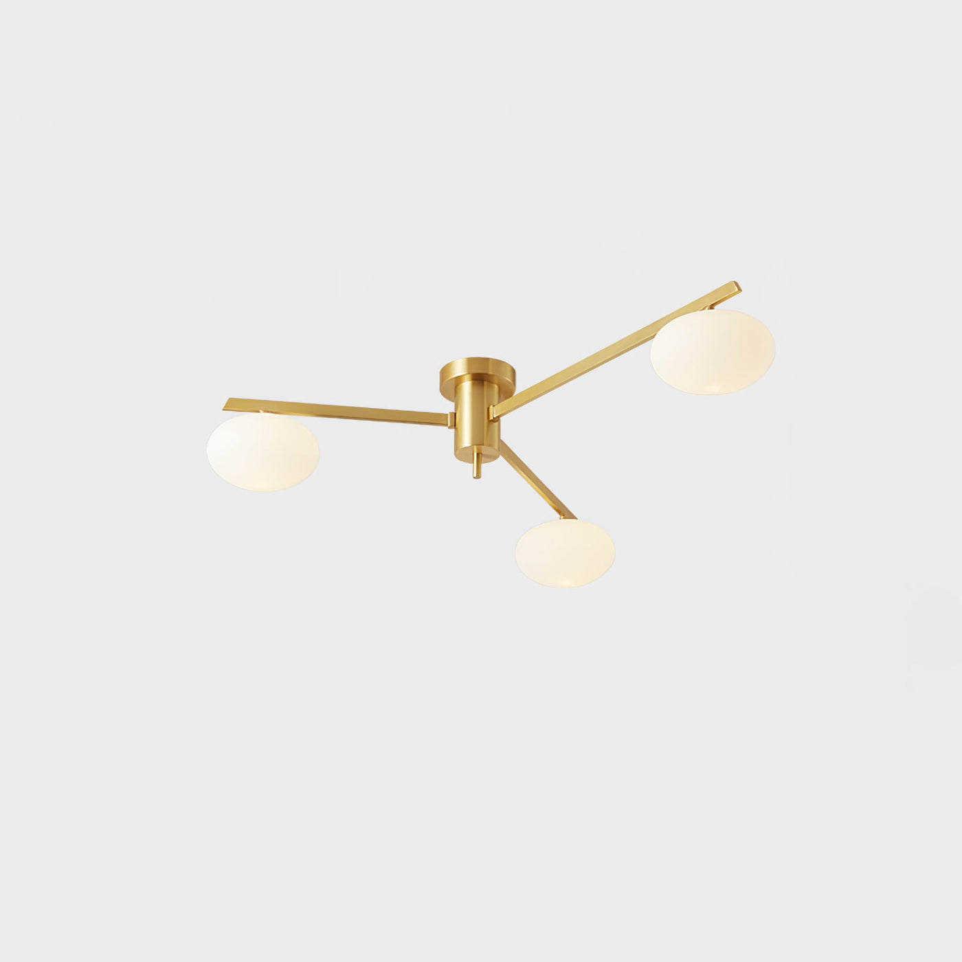 Modern Jasper Ceiling Lamp with Glass Shades