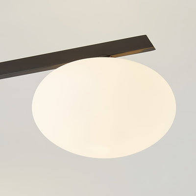 Modern Jasper Ceiling Lamp with Glass Shades