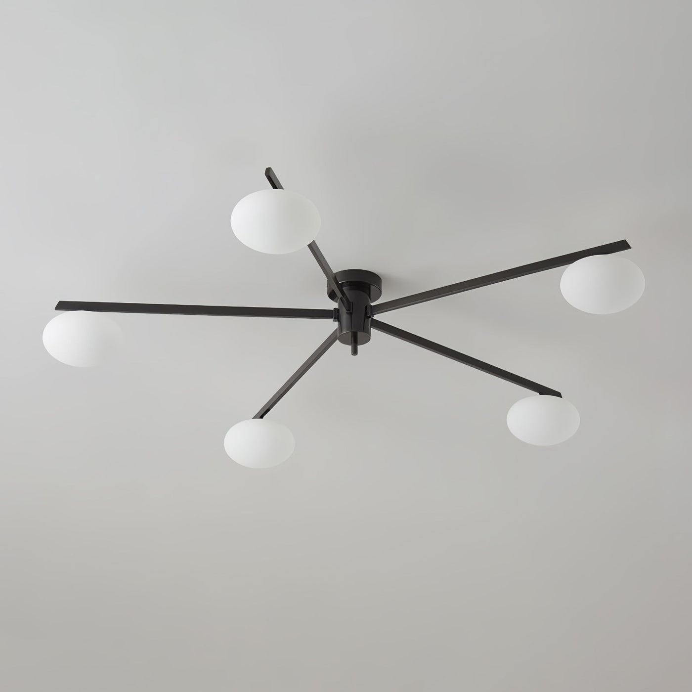 Modern Jasper Ceiling Lamp with Glass Shades