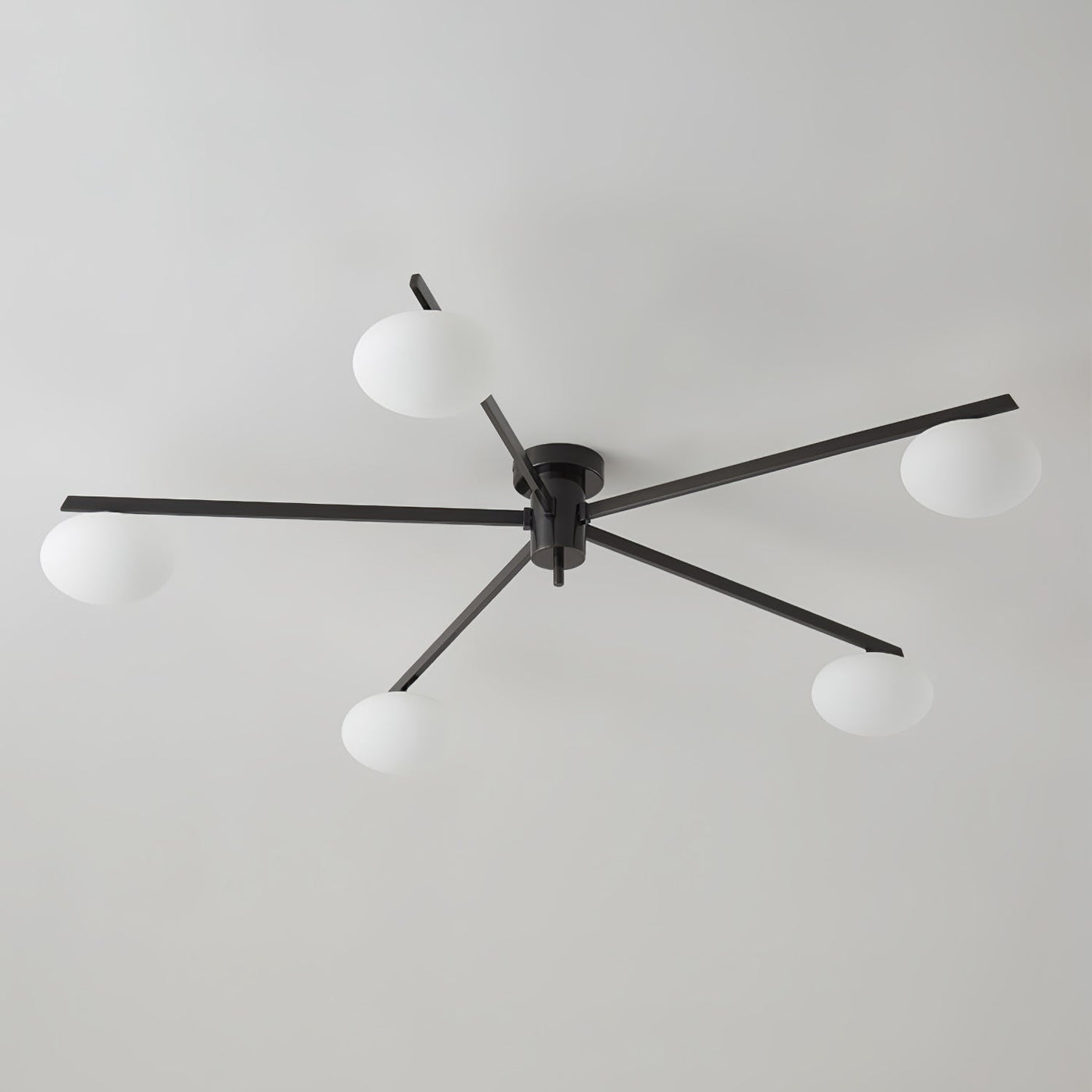 Modern Jasper Ceiling Lamp with Glass Shades