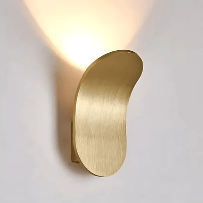 Modern Curved Wall Lamp with LED Light