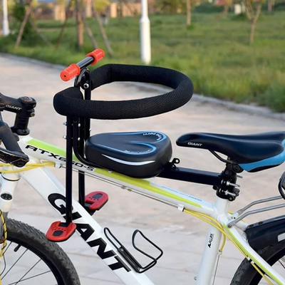 Front-Mounted Kids Bike Seat for Adults