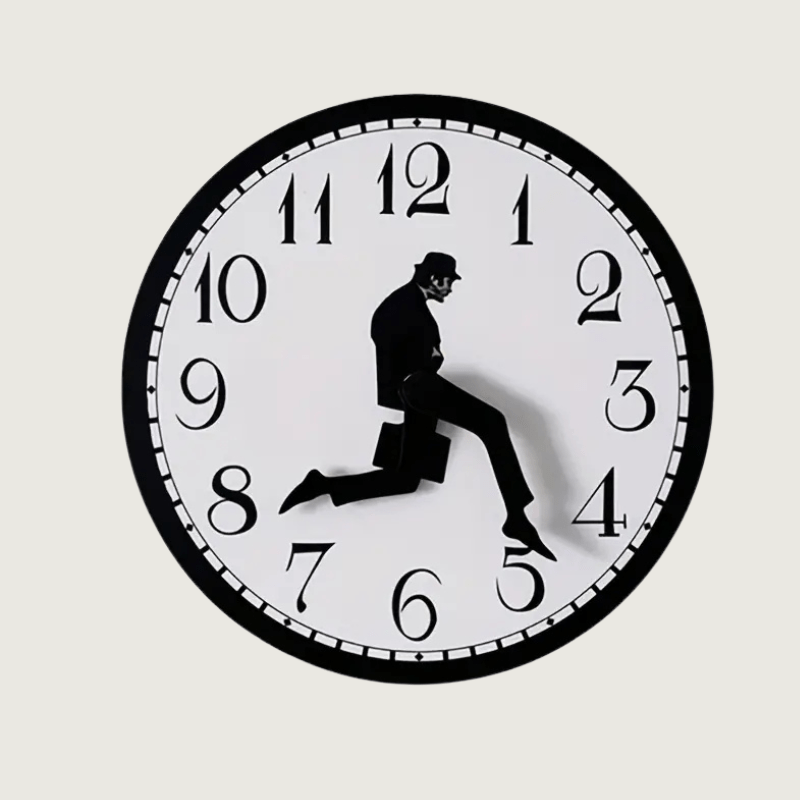 Funny Wall Clock – Colorful Decorative Design