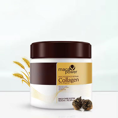 Collagen Hair Mask with Argan Oil for Frizz and Dry Hair