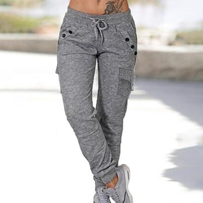 Women’s Jogging Pants with Drawstring Waist for Comfort and Style