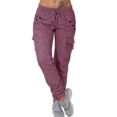 Women’s Jogging Pants with Drawstring Waist for Comfort and Style