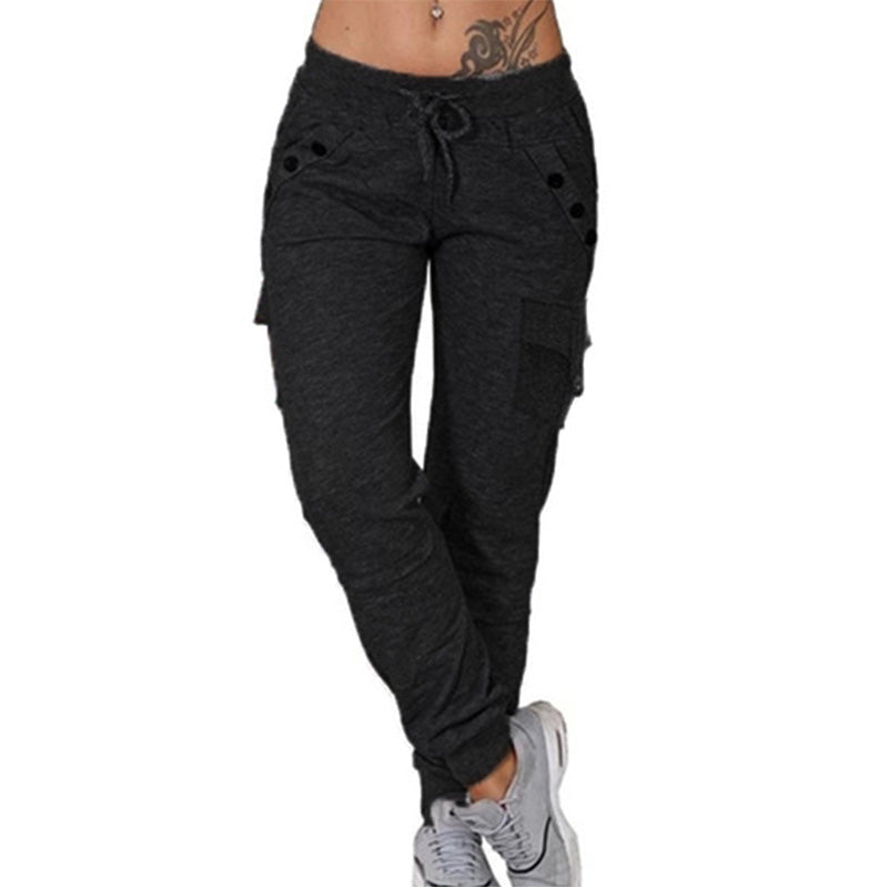 Women’s Jogging Pants with Drawstring Waist for Comfort and Style