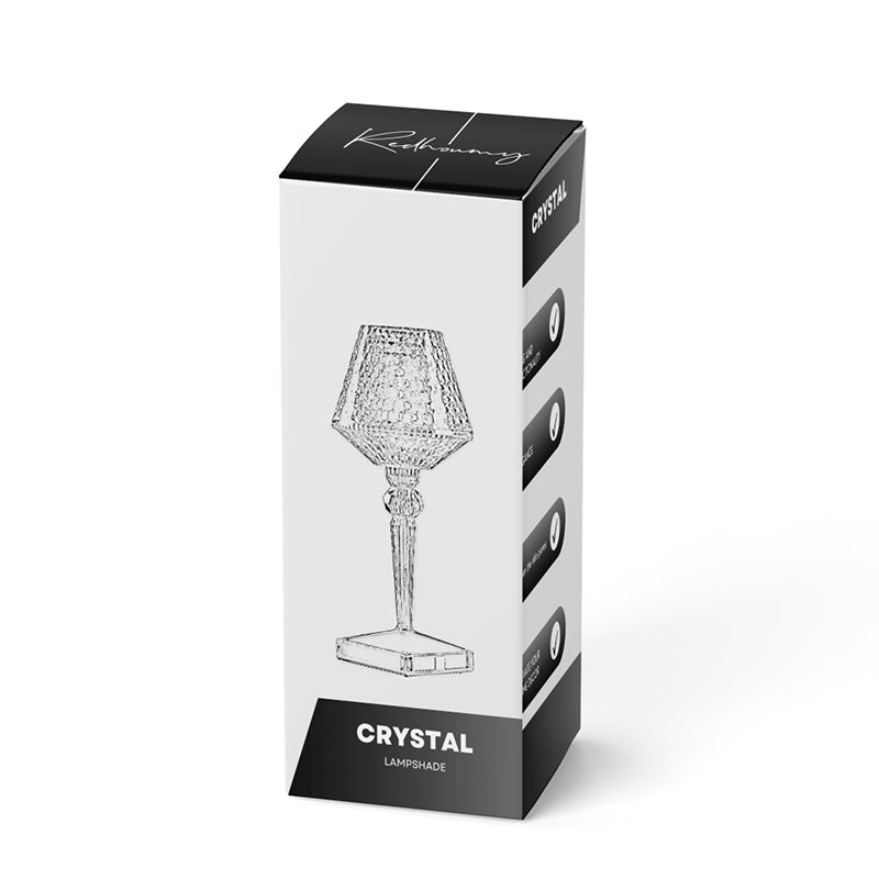 Rechargeable Crystal Lampshade Touch LED Lamp
