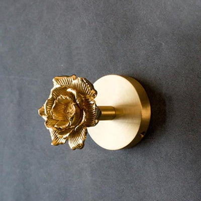 Brass Animal Wall Hook Rack Gold Accents