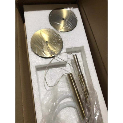 Modern LED Curved Tube Ceiling Light Fixture