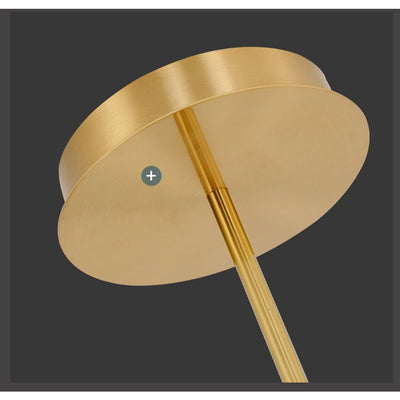 Modern LED Curved Tube Ceiling Light Fixture