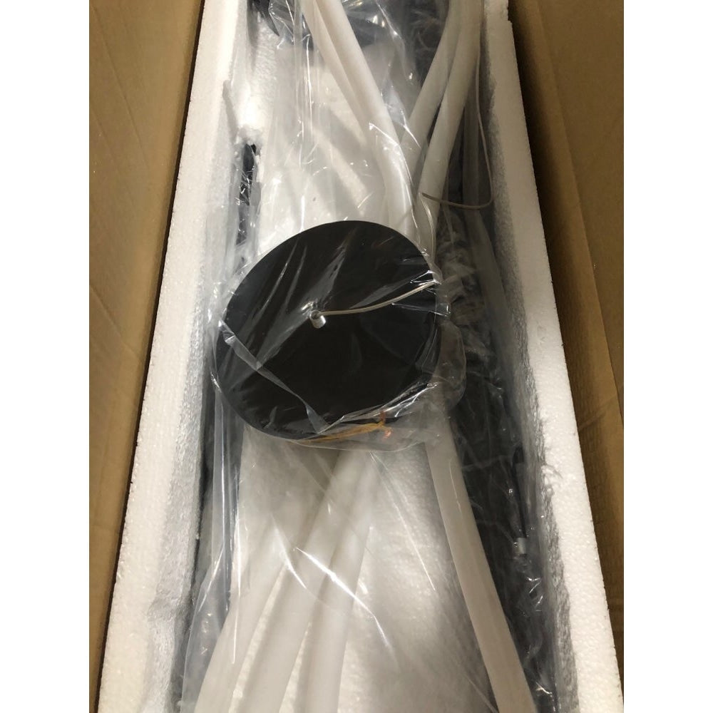 Modern LED Curved Tube Ceiling Light Fixture
