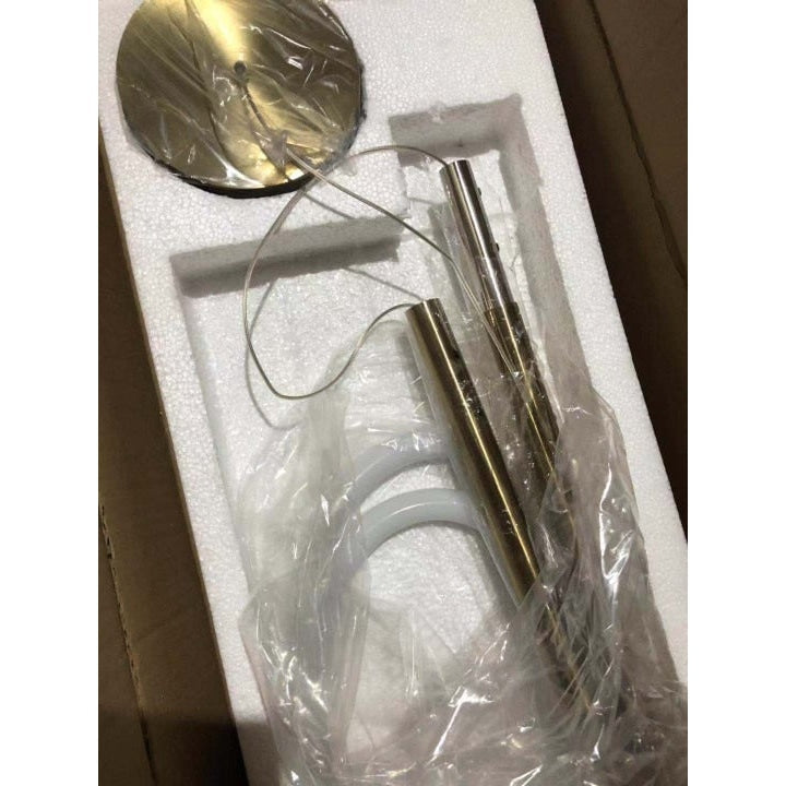 Modern LED Curved Tube Ceiling Light Fixture
