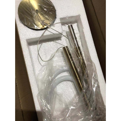Modern LED Curved Tube Ceiling Light Fixture