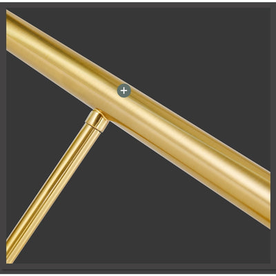 Modern LED Curved Tube Ceiling Light Fixture