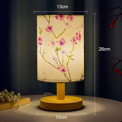 Japandi Style LED Table Lamp with Touch Control