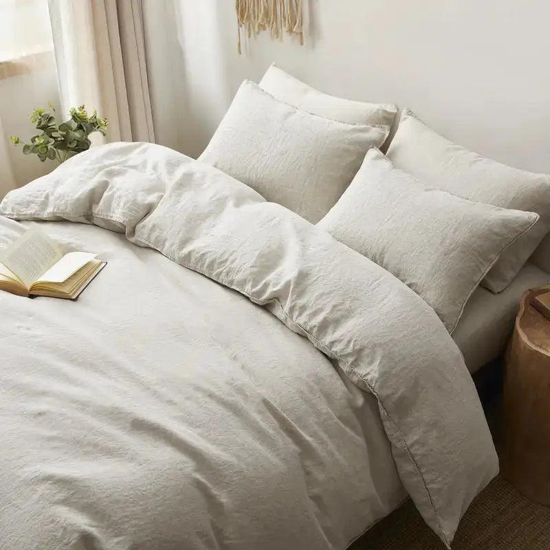 Lightweight Linen Duvet Cover – Breathable All‑Season Bedding