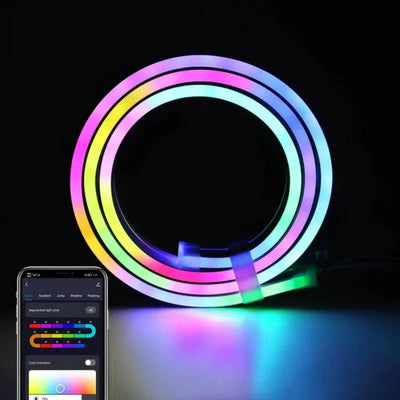 RGB Neon LED Rope Light with App Control
