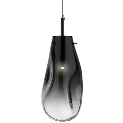 Modern LED Pendant Light with Glass Shade