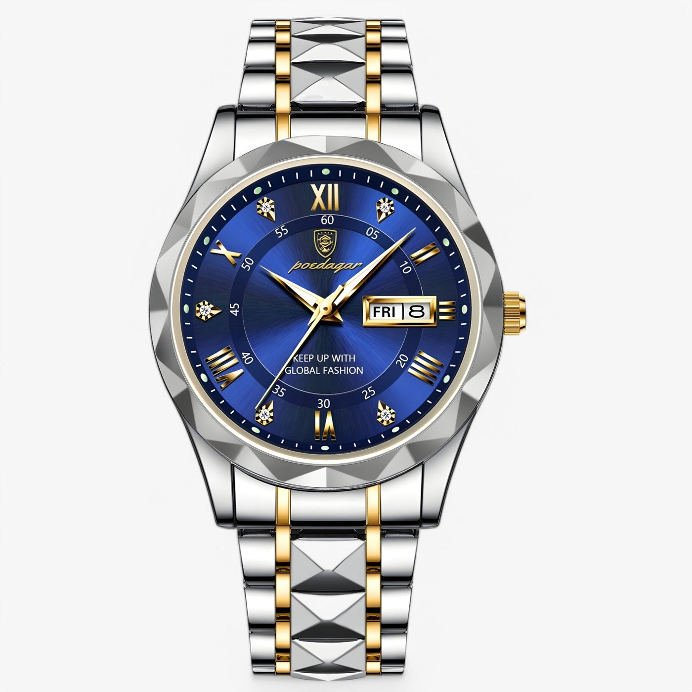 Luxury Men’s Wristwatch with Precision Quartz Movement