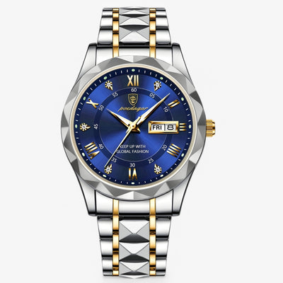 Luxury Men’s Wristwatch with Precision Quartz Movement