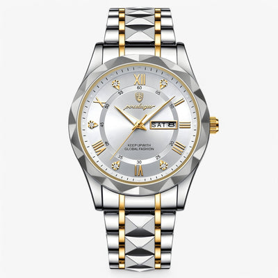 Luxury Men’s Wristwatch with Precision Quartz Movement