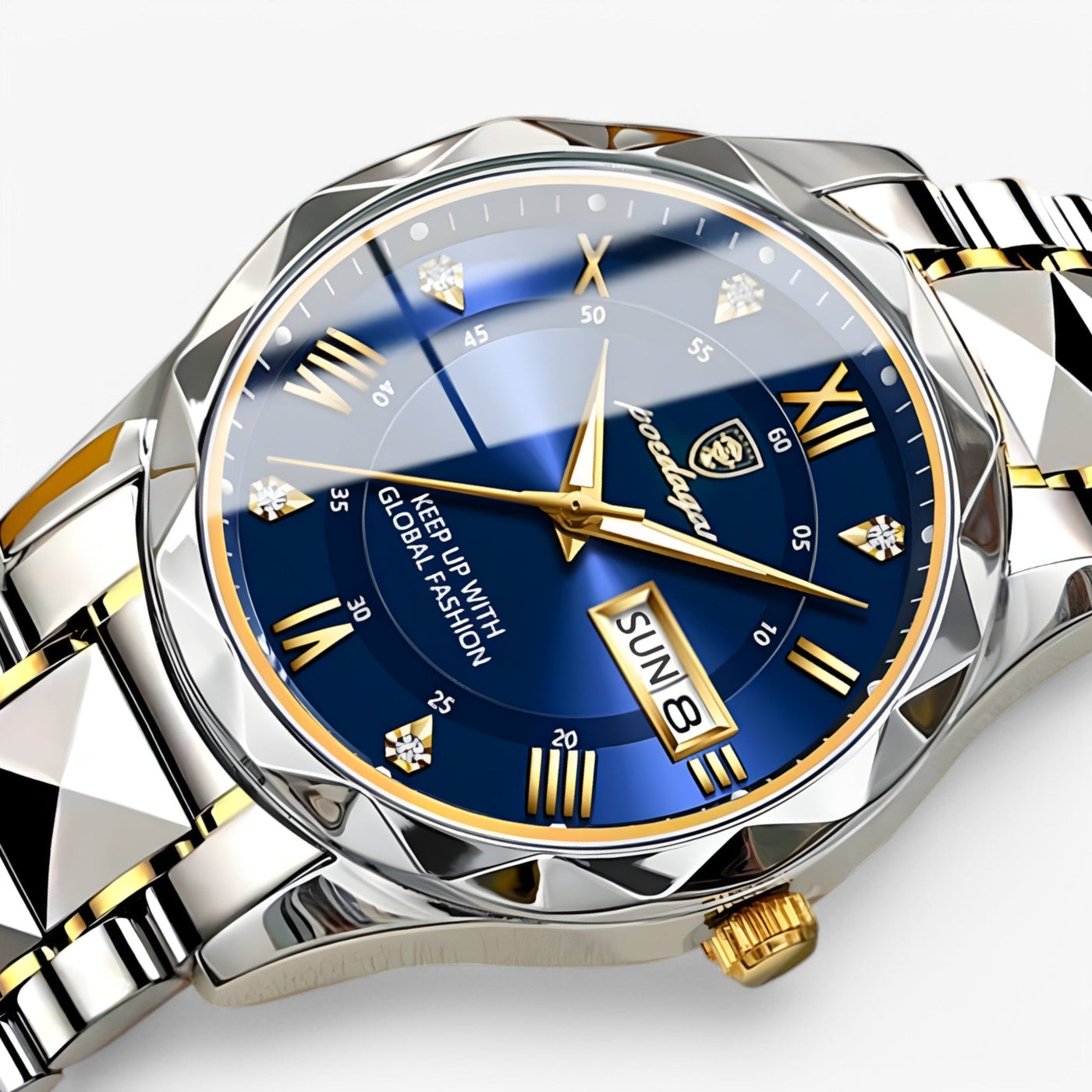 Luxury Men’s Wristwatch with Precision Quartz Movement