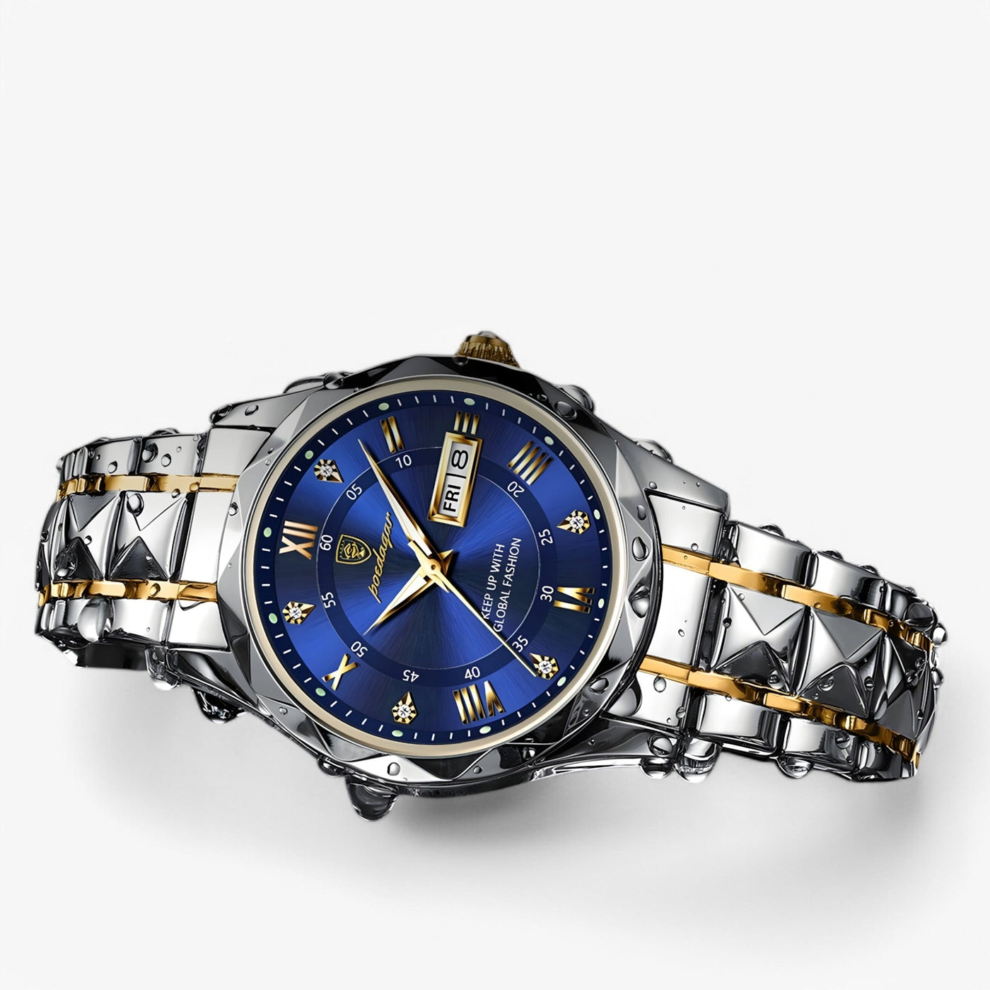 Luxury Men’s Wristwatch with Precision Quartz Movement