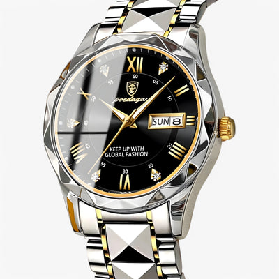 Luxury Men’s Wristwatch with Precision Quartz Movement