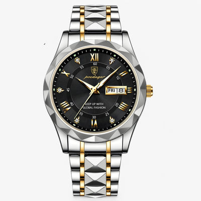 Luxury Men’s Wristwatch with Precision Quartz Movement