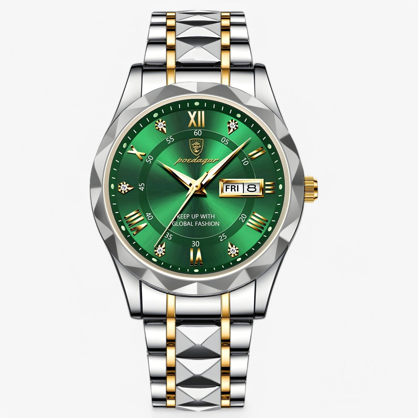 Luxury Men’s Wristwatch with Precision Quartz Movement