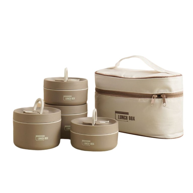 Multi-Layer Insulated Lunchbox with Free Carry Bag