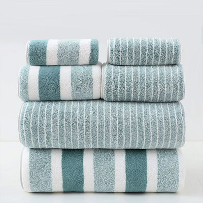 8-Piece Coral Fleece Towel Set – Ultra-Soft & Quick-Drying