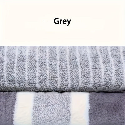8-Piece Coral Fleece Towel Set – Ultra-Soft & Quick-Drying