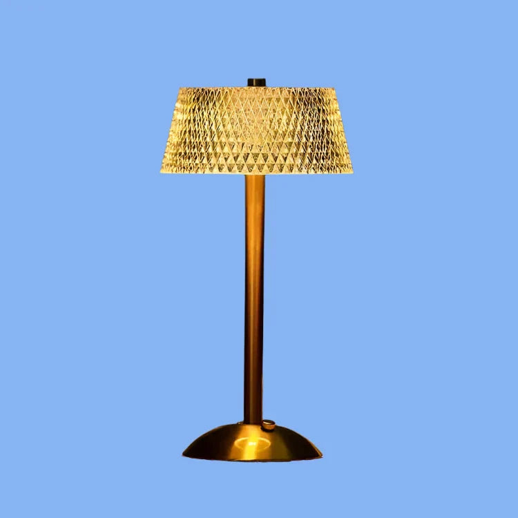 Crystal Rechargeable LED Cordless Table Lamp