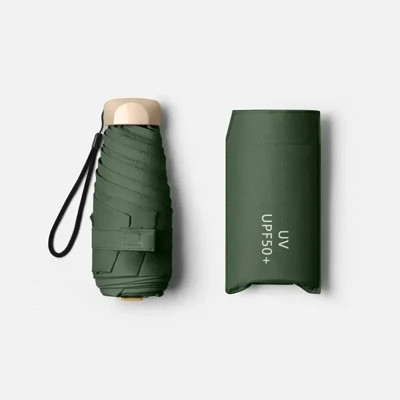 Mini Foldable Umbrella – UV Protection & Water-Repellent