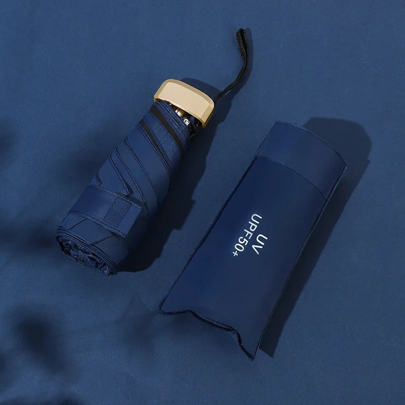 Mini Foldable Umbrella – UV Protection & Water-Repellent