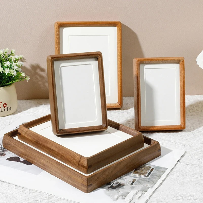 Shamie Solid Wood Rectangular Photo Frame