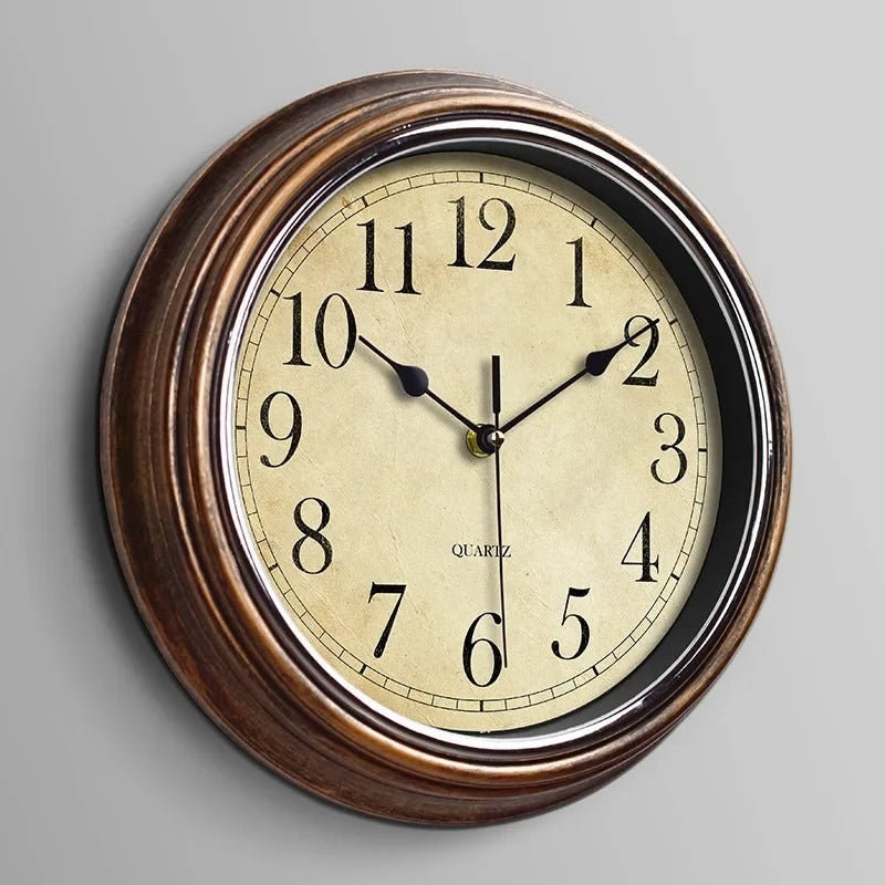 Classic Silent Wall Clock for Home or Office