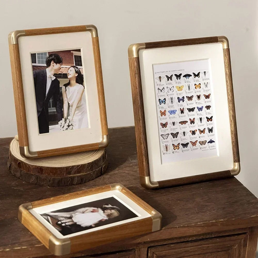 Brooks Solid Wood Tabletop Photo Frame