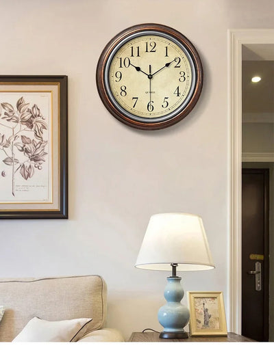 Classic Silent Wall Clock for Home or Office