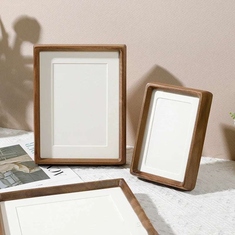 Shamie Solid Wood Rectangular Photo Frame