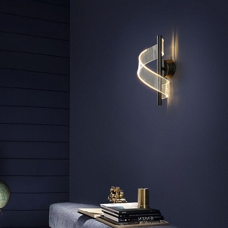 Glasspilar Glass Candelabra LED Wall Sconce Light