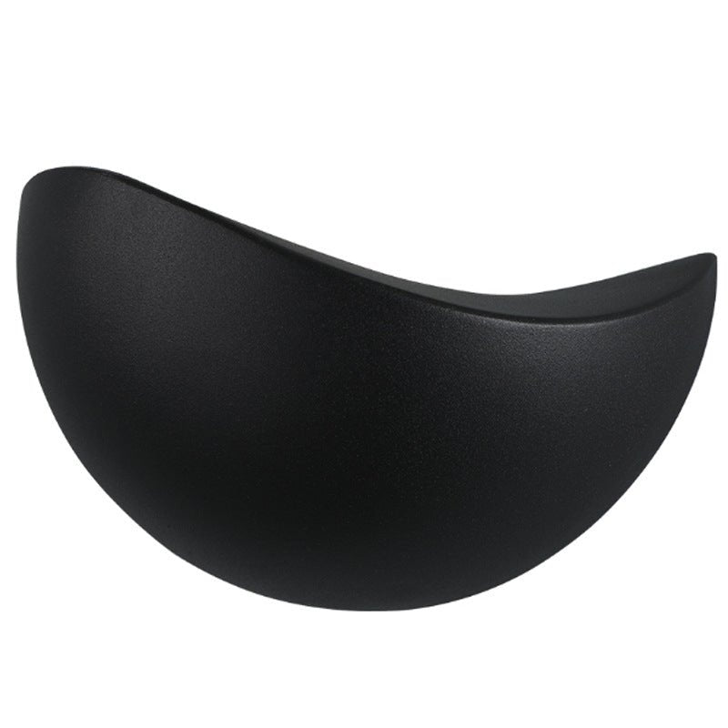 Minimalist Half-Round LED Wall Light – Modern Indoor/Outdoor Lamp