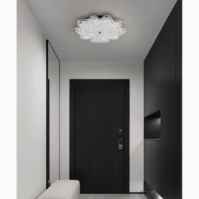 VerdantGlow Nordic Leaf LED Chandelier – Elegant Modern Design