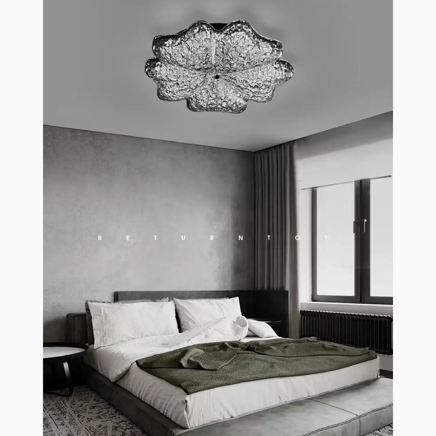 VerdantGlow Nordic Leaf LED Chandelier – Elegant Modern Design