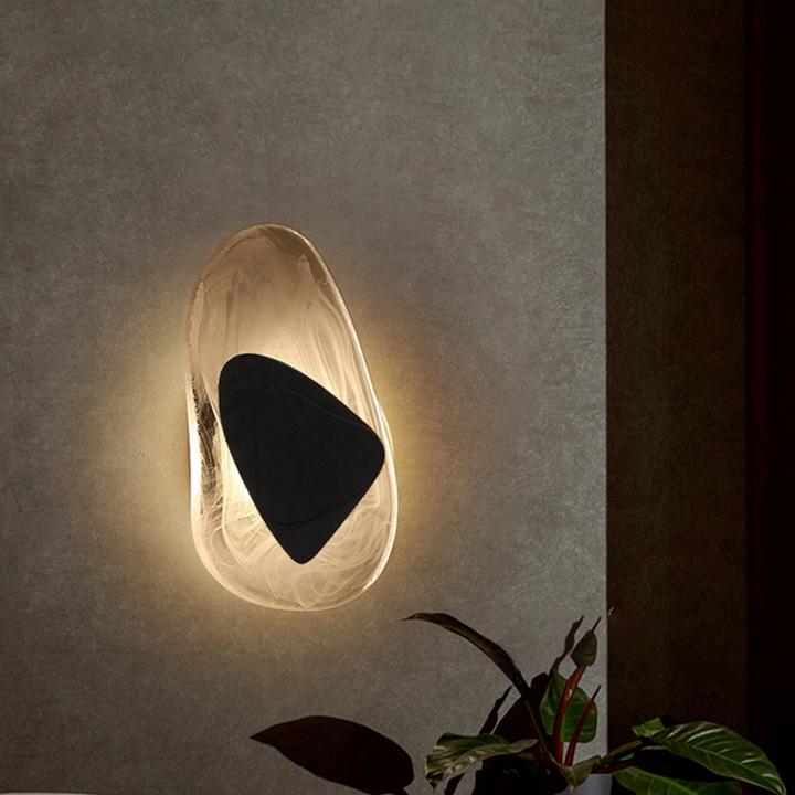 Modern Nordic Crystal Wall Sconce – Elegant LED Lighting
