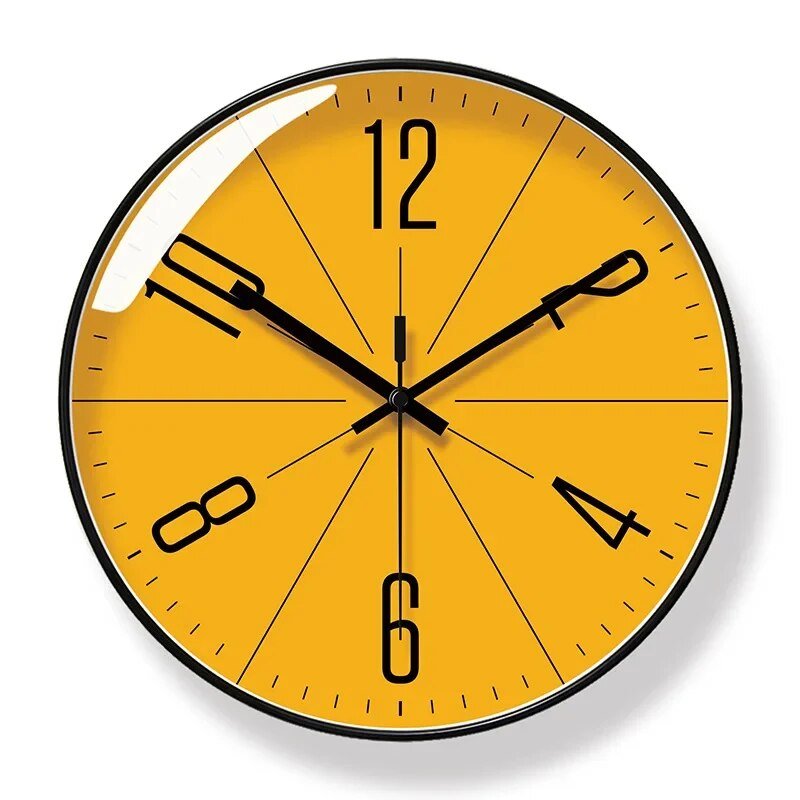 Minimalist Nordic Wall Clock