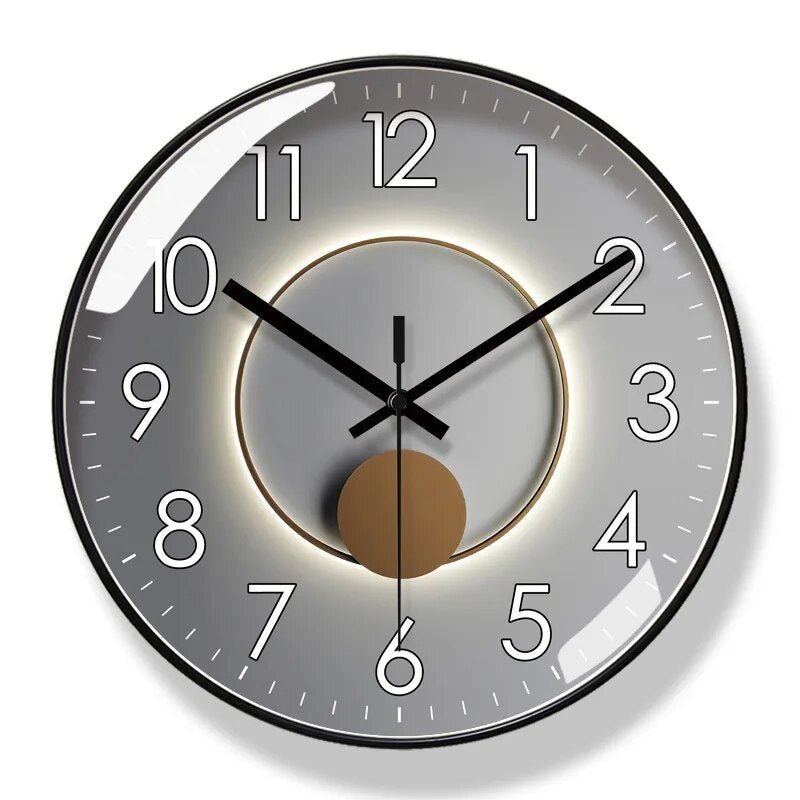 Minimalist Nordic Wall Clock
